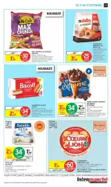 Catalogue Intermarché Hyper page 19: Nestlé Cœurs Fondants Brownies Extreme €2,42, Cœur de Lion Camembert €1,95