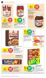 Catalogue Intermarché Hyper page 22: QUAKER Cruesli CHOCOLAT NOIR €2,70, ANDROS CONFITURE FRAISE €1,16