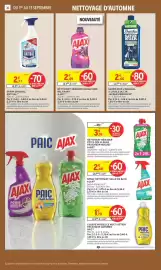 Catalogue Intermarché Hyper page 36: Jacques Briochin Savon Noir €3,12, AJAX NETTOYANT MÉNAGER SENSATIONS RELAXANT €2,69