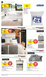 Catalogue Intermarché Hyper page 50: Bleu Calin Oreillers €9,90, Domédia Drap housse €7,17