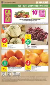 Catalogue Intermarché Hyper page 6: MELON CHARENTAIS JAUNE €3,19, ORANGE €2,99