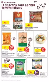 Catalogue Intermarché Contact semaine 36 page 12: TULIP Délice de jambon €6,67, Croky Chips Bolognaise €0,72