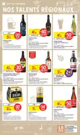 Catalogue Intermarché Contact semaine 36 page 14: Choulette Bière blonde €3,82, PANNE SÈCHE BIÈRE BLONDE €3,14