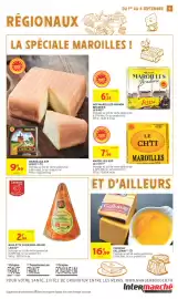 Catalogue Intermarché Contact semaine 36 page 9: LEDUC BOULETTE D'AVESNES ROUGE €2,99, LEduc Maroilles €9,99