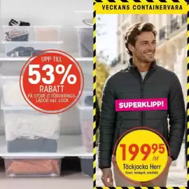 EKO reklamblad Sida 5: Täckjacka Herr €199,95