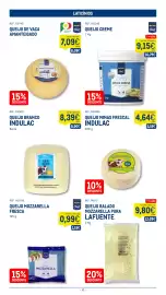 Catálogo Makro semana 35 Página 10: Queijo creme metro chef €9,15, Queijo mozzarella fresca €0,99