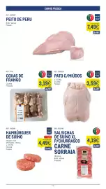 Catálogo Makro semana 35 Página 4: Pato c/miúdos metro chef €3,59, Coxas de frango metro chef €3,19
