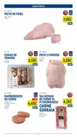 Catálogo Makro semana 35 Página 4: Pato c/miúdos metro chef €3,59, Coxas de frango metro chef €3,19