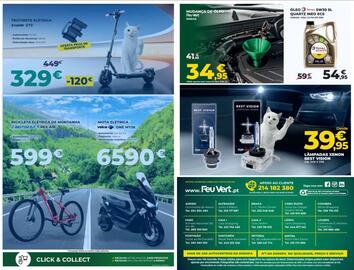 Folheto Feu Vert Página 6: óleo total quartz ineo ecs €54,95, Mudança de óleo Feu Vert €34,95