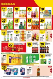 Folheto Continente Bom dia semana 35 Página 22: Refrigerantes c/ gás da marca coca-cola, Lipton