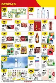 Folheto Continente Bom dia semana 35 Página 23: Cerveja c/ álcool sagres €7,49, Cerveja c/ álcool sagres mini €13,99