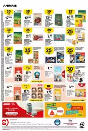 Folheto Continente Bom dia semana 35 Página 28: Alimento humido p/ gato purina one €2,61, Alimento seco p/ cão friskies €9,09