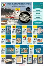 Folheto Continente Bom dia semana 35 Página 4: Camarão 30/50 cozido €9,99, Salmão inteiro pequeno €8,99