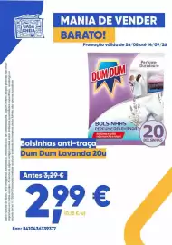 Folheto Casa Cheia Página 2: Bolsinhas anti-traça Dum Dum Lavanda €2,99
