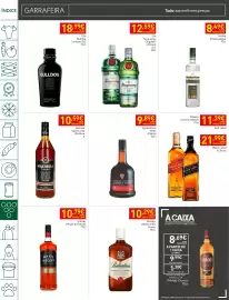 Folheto Recheio semana 35 Página 30: Whisky Johnnie Walker Red Label €11,39, Gin Tanqueray Original/s/Alcool €12,59