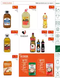 Folheto Recheio semana 35 Página 17: Arroz Vaporizado Cigala €1,16, Óleo Alimentar MasterChef €14,99