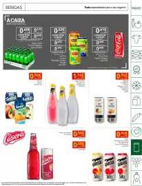 Folheto Recheio semana 35 Página 21: Tinto de verano la casera €0,55, Água Tónica/ Ginger Ale Schweppes Gama 1l €1,14