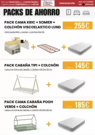 Folheto Atrapamuebles Página 7: Pack cama cabana pooh verde + colchon €185,00