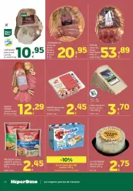 Folleto HiperDino Página 14: Hiperdino - pata asada canaria €10,95, Raspini - guanciale cubitos €2,45