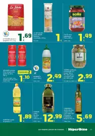 Folleto HiperDino Página 25: Diamante alioli €2,49, La Isleña pluma €1,69