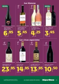Folleto HiperDino Página 29: Habla del silencio vino tinto €10,50, Izadi vino tinto €14,95