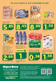 Folleto HiperDino Página 44: Lomo Gallego queso semicurado natural o pimentón €8,99