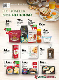 Encarte Zaffari Página 16: Creme de Queijo Minas Frescal Tirolez (Original/Light) €6,99, Pão de Queijo Tradicional €6,98