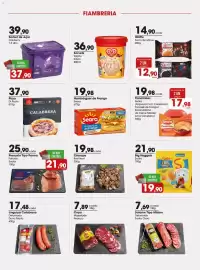Encarte Zaffari Página 10: Hambúrguer de Frango €19,98, Panelinhas seara €17,98