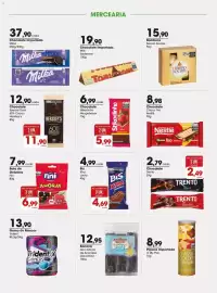 Encarte Zaffari Página 7: Chocolate importado milk toblerone €19,90, Chocolate importado milka €37,90
