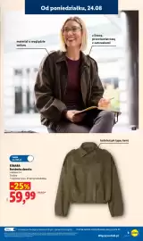 Lidl gazetka tydzień 35 Strona 11: ESMARA Bomberka damska €59,99