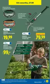Lidl gazetka tydzień 35 Strona 41: PARKSIDE Teleskopowy sekator do gałęzi z piłą €79,99