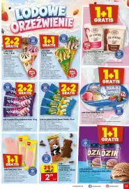 Twój Market gazetka tydzień 35 Strona 13: Lody śmietankowo-czekoladowe Pando Koral €2,99, Lody 4 Maxi Smaki Koral €10,99