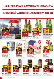 Twój Market gazetka tydzień 35 Strona 34: Piwo Trybunał Lemon €2,49, Piwo Carlsberg Pilsner €2,99
