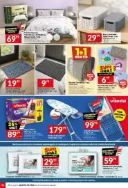 Twój Market gazetka tydzień 35 Strona 36: Pościel satynowa Milagro Verde €69,99, Kosz z pokrywką Style Curver €29,99