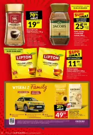 Twój Market gazetka tydzień 35 Strona 4: Herbata Lipton Yellow Label €11,99, Kawa Jacobs Cronat Gold instant €25,99