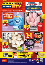 Twój Market gazetka tydzień 35 Strona 40: Pieczarka tacka €4,99, Lody Manhattan €12,49