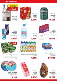 Folleto Cash Unide Página 2: Voll-damm - cerveza €0,55, Elpozo - fiambre €4,25