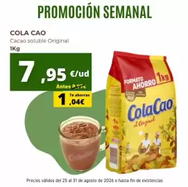 Folleto Tu Trébol Hipermercados semana 35 Página 4: ColaCao cacao soluble original €7,95