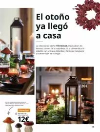 Catálogo IKEA Página 13: Vela - hotaglie €20,00, Ideal - hóstagille €12,00