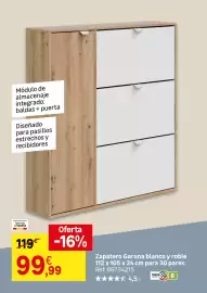 Catálogo Leroy Merlin Página 11: Blanco - zapatore garona y roble €99,99