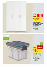 Catálogo Leroy Merlin Página 23: Blanco - armario escobero interior 120 x 24 cm €139,00