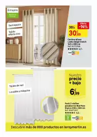 Catálogo Leroy Merlin Página 28: Home - cortina ollas looks boie trench €30,69