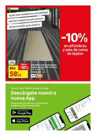 Catálogo Leroy Merlin Página 34: Home - alfombra interior/exterior tepon natural 50 x 150 cm €58,49