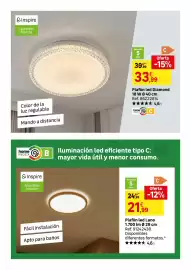 Catálogo Leroy Merlin Página 36: Plafon led lano 1,700 mm 29 cm €21,99, Diamond - plafon led 18 w 40 €33,99