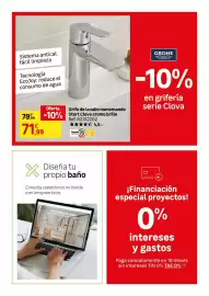 Catálogo Leroy Merlin Página 48: Sistema - grifo de lavabo monomando start clova cromo brillo €71,99