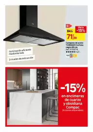 Catálogo Leroy Merlin Página 54: Campana - de acero €71,99