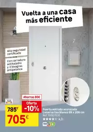 Catálogo Leroy Merlin Página 59: Blanco - puerta entrada ecorzada lucerna llis €705,00
