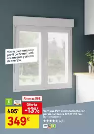Catálogo Leroy Merlin Página 61: Pvc - ventana pvc oscillobatiente con persiana blanca €349,00