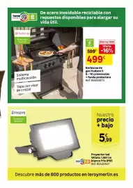 Catálogo Leroy Merlin Página 66: Home - proyector led wleets 1061 lm blanco fro ø p65 €5,99