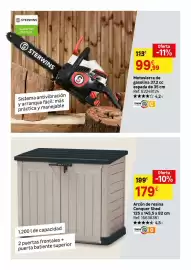 Catálogo Leroy Merlin Página 73: Home - arcón de resina conquer shed €179,00